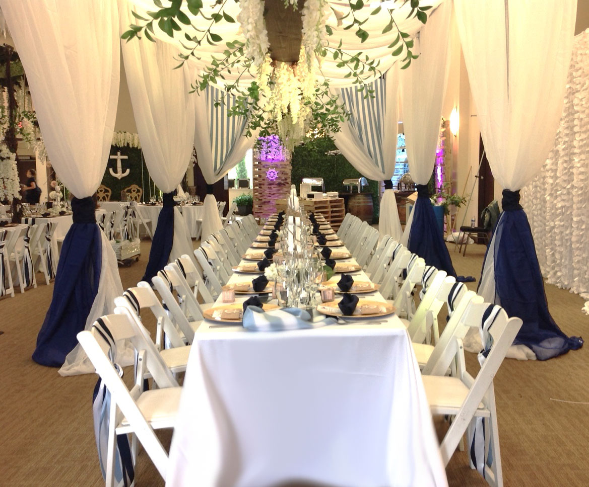 event fabric
        draping
        course