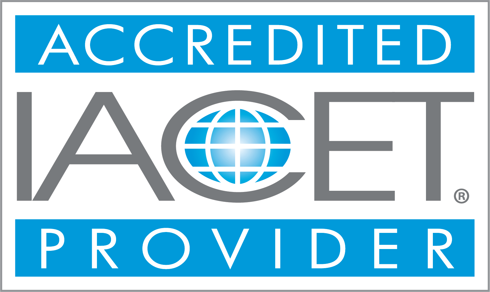 IACET
                                                                             accreditation
